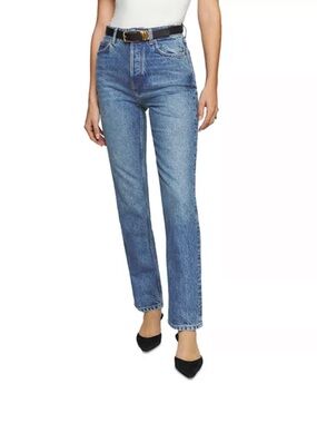 Reformation Cynthia Straight Leg Jeans - Colorado wash